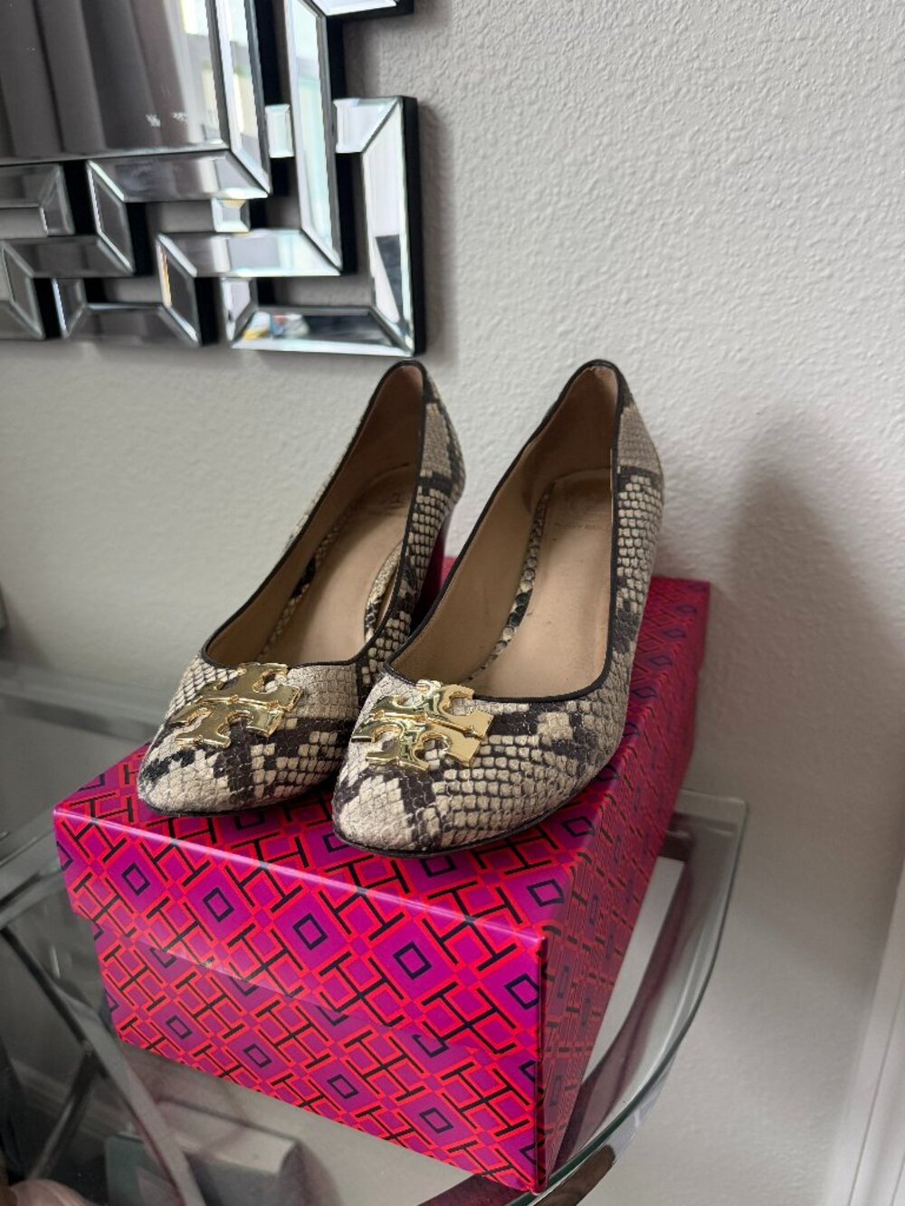 Tory Burch Wedge Heel Size 7.5